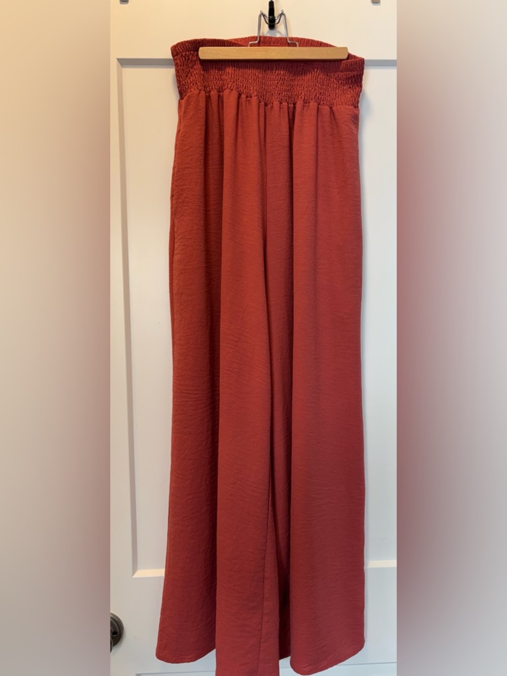Women coral/ pinkish summer pants